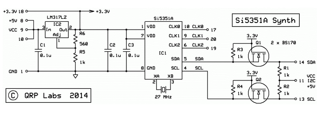 Si5351 Breakout Schematic.PNG